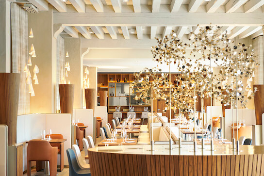 Restaurant Épona au sein de l'Hôtel Intercontinental Lyon Hôtel-Dieu.